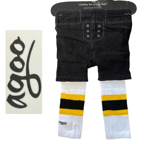 🛍️3/$40 Future  Hockey Player Boston Bruins Knit Pants Size Medium - Picture 2 of 4